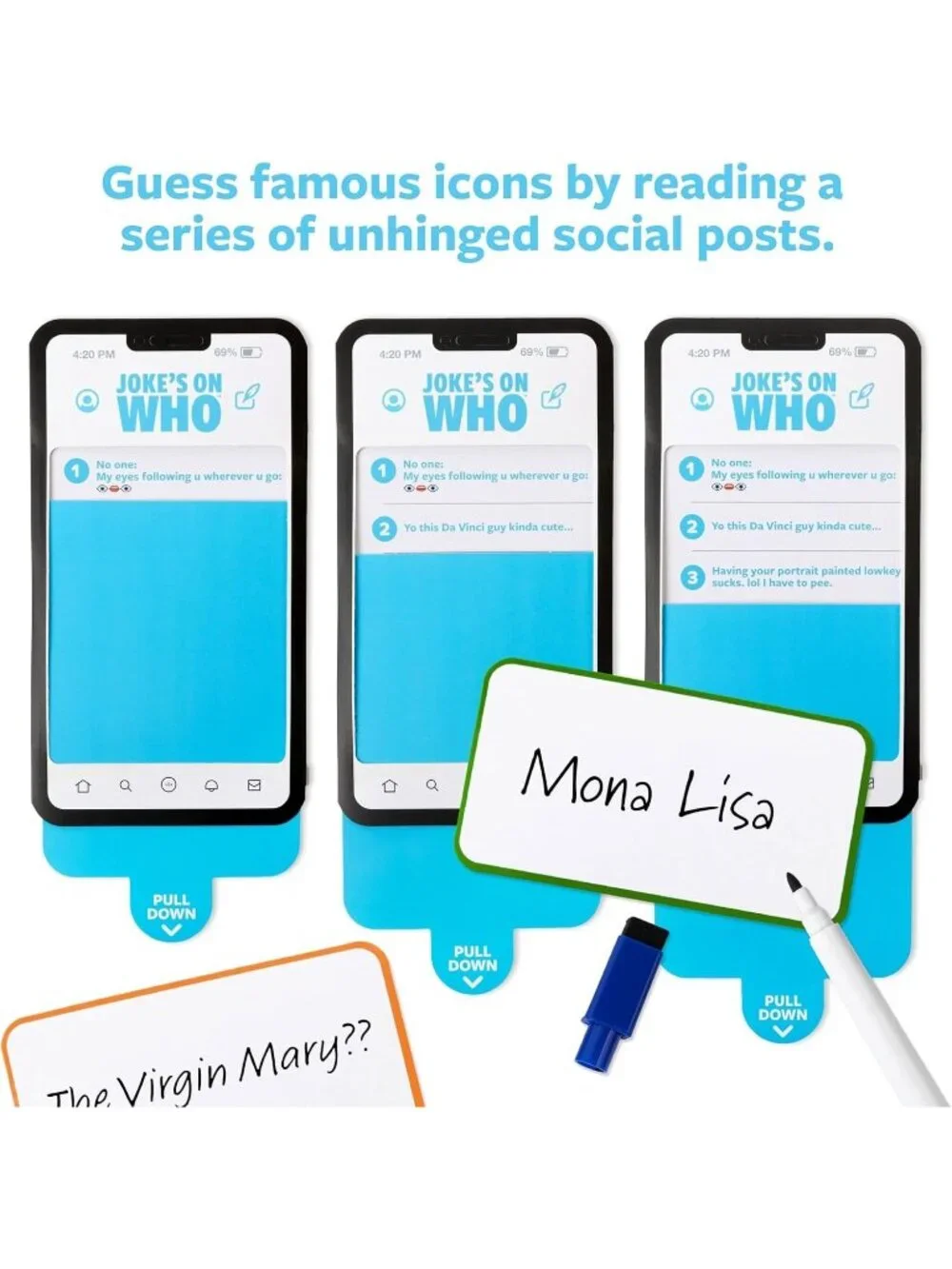 Joke’s On Who? Party Trivia Game – Hilarious Fake Quote Guessing Game for Adults